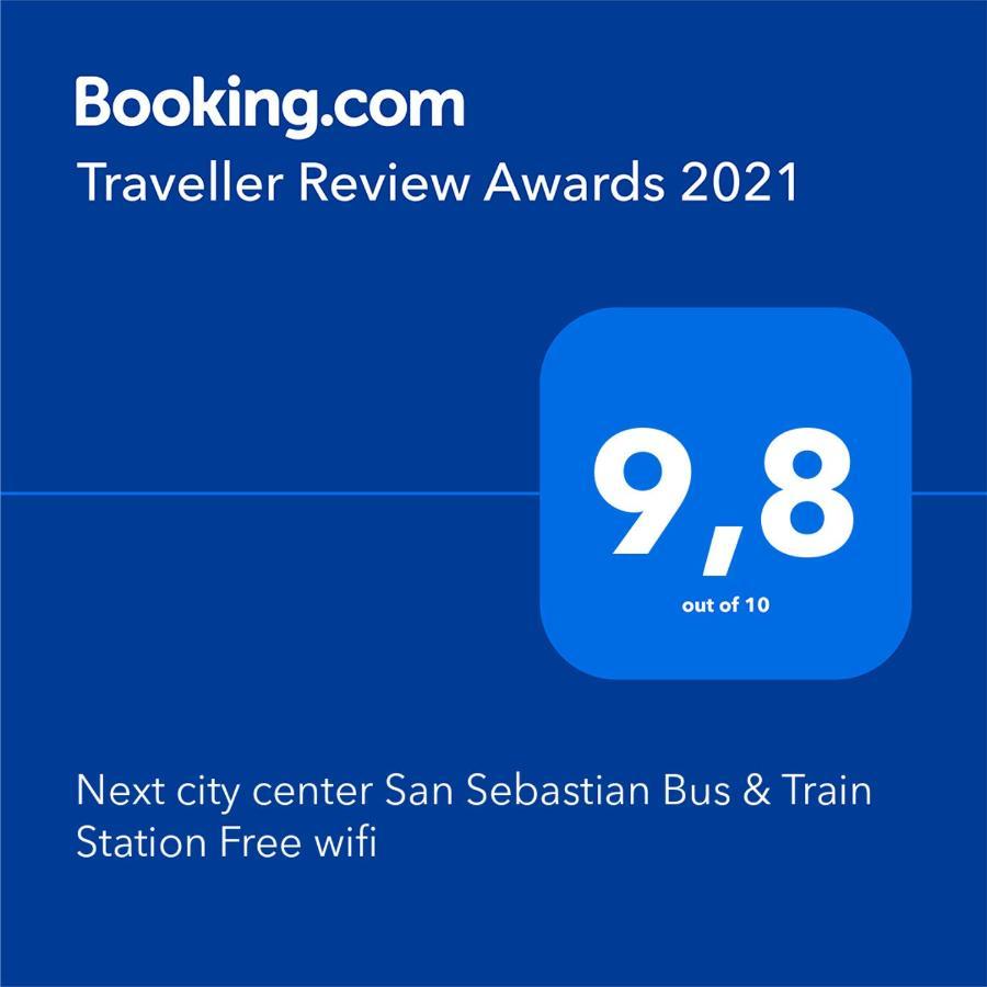 Next City Center San Sebastian Bus & Train Station Free Wifi Ngoại thất bức ảnh